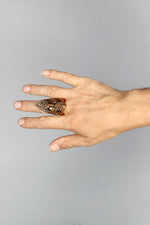 Eyecon / Skinner Oblivion Wizard Ring Brass - Rings -  - FIVE AND DIAMOND