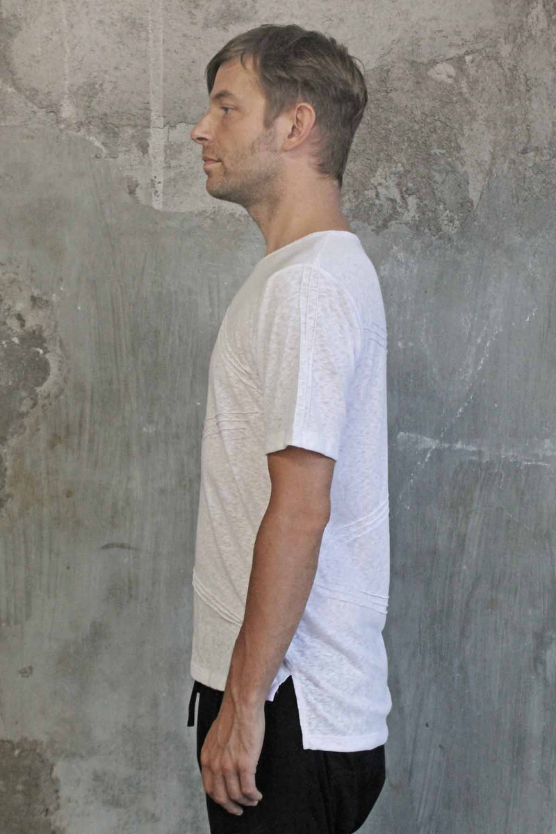 Five and Diamond Pintuck T-Shirt - TShirts-Mens -  - FIVE AND DIAMOND