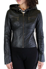 Hilmer x Gelareh Zoom Leather Jacket / MADE TO ORDER - Jackets-Womens -  - FIVE AND DIAMOND