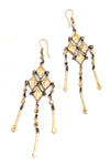 Hilmer x Sparrow Gem Chainmail Earrings - Earrings - Classic -  - FIVE AND DIAMOND