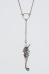 Hilmer x Sparrow Sea Horse With Ring Necklace Necklaces Jan Hilmer 