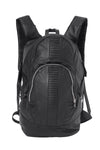 Hilmer x Sparrow Sierra Leather Backpack - Bags - Black with Chrome / Ships Now - FIVE AND DIAMOND