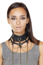 Hilmer x Sparrow Swan Collar With Chain - Collars -  - FIVE AND DIAMOND