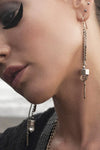 Jan Hilmer Crystal Dangle Earrings - Earrings - Classic -  - FIVE AND DIAMOND