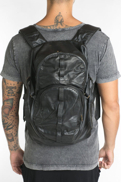 Jan Hilmer Dingo Leather Backpack - Bags - Ships Now - FIVE AND DIAMOND
