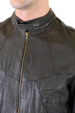 Jan Hilmer Hornet Leather Jacket - Jackets-Mens -  - FIVE AND DIAMOND