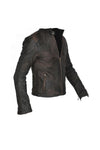 Jan Hilmer Hornet Leather Jacket - Jackets-Mens - Antique Brown / Small / Ships Now - FIVE AND DIAMOND