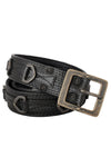 Jan Hilmer Leather D-Ring Belt - Belts - Small - FIVE AND DIAMOND