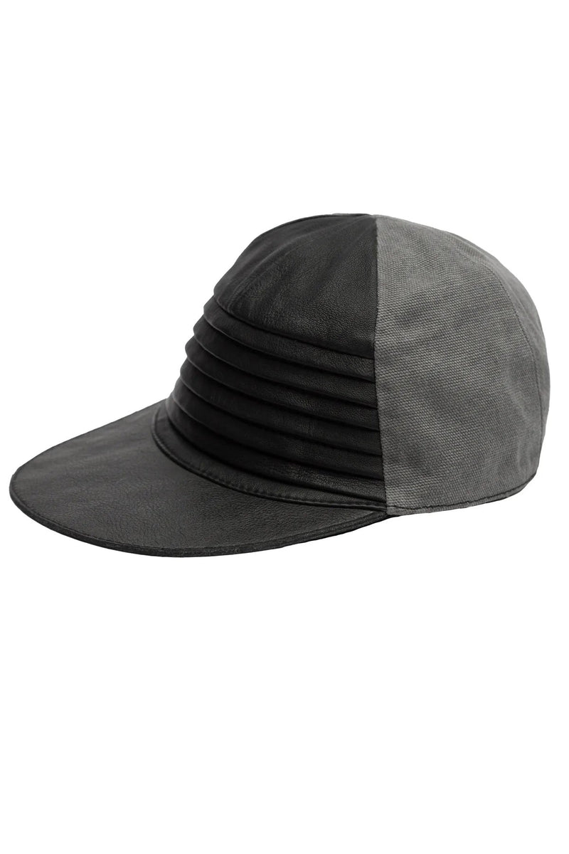 Jan Hilmer Ribbed Brim Hat - Grey Hats Jan Hilmer 