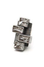 Mariella Pilato Crystal Composition Ring - Rings -  - FIVE AND DIAMOND