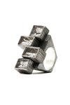 Mariella Pilato Crystal Composition Ring - Rings - 7 - FIVE AND DIAMOND