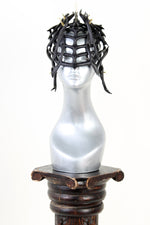 Spiral Spinal Helm by Lyraphic / HEADGEAR V - Headgear -  - FIVE AND DIAMOND
