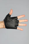 Steam Trunk Half Gloves - Black - Gloves -  - FIVE AND DIAMOND