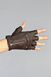 Steam Trunk Mojo Moto Riding Gloves Brown - Gloves -  - FIVE AND DIAMOND