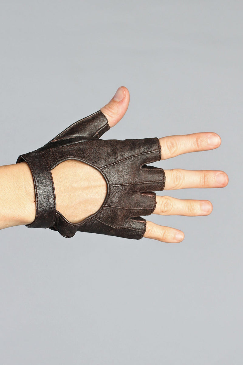 Steam Trunk Vox Gloves Brown - Gloves -  - FIVE AND DIAMOND