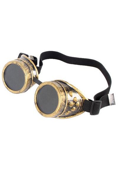Steampunk Round Goggles - bronze - Goggles -  - FIVE AND DIAMOND