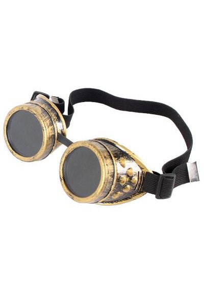 brass goggles Steampunk Round Goggles