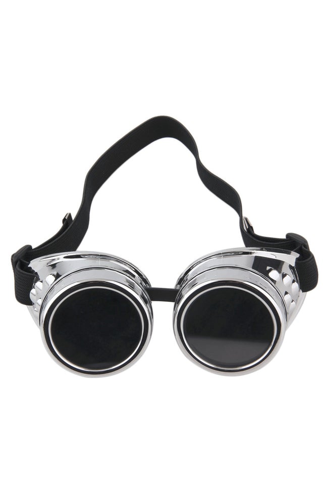 steampunk goggles black Steampunk Round Goggles